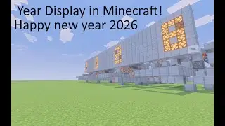 Minecraft year dispay Tutorial