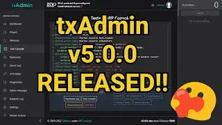 🚀 txAdmin v5 RELEASED! 🤩