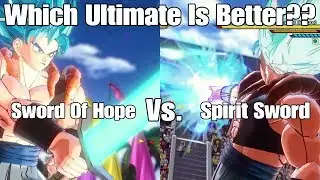 Xenoverse 2 Skill Test! Sword Of Hope Vs. Spirit Sword! Which Sword Ultimate Is Better?