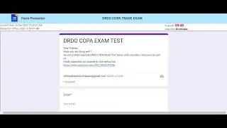 DRDO Copa Mock Test Serise and pdf set By Deepak Sir