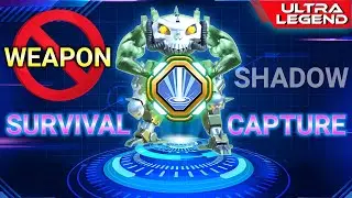 💪Survival + Capture Challenge got no Limits with Shadow😳 ❌Weapon❌ Mech Arena