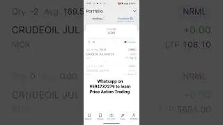 Crude oil trading with profit of 19k #shorts #crudeoil
