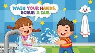 Wash Your Hands, Scrub a Dub | Animagic Studio