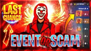 NEW GLITCH ASCENSION EVENT FREE FIRE | FREE FIRE NEW RED CRIMINAL EVENT | RED CRIMINAL RETURN |
