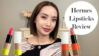 Hermes Limited Edition Spring 2021 Lipsticks Review with Comparisons