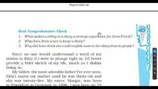 CLASS10th ENGLISH chapter the diary of Anne frank full explanation ||ONESHOT||. #board#examination