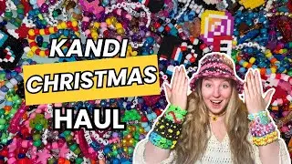 KANDI CHRISTMAS HAUL 🎄✨ | Kandi Cuff Ideas & Beads