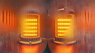 Twin fan heater sound for easy sleep 😴 in binaural stereo 🎧