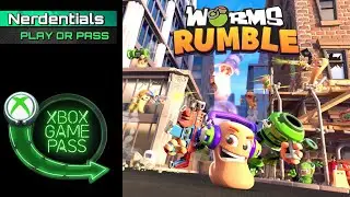 Worms Rumble Gameplay | Xbox Game Pass | PLAY OR PASS
