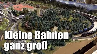 Kleine Bahnen - ganz gro&szlig;