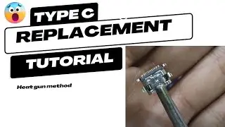 USB Type C replacement guide