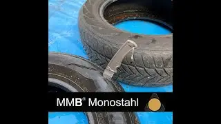 MMB Monostahl - cutting test on rubber
