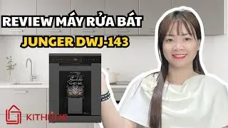 REVIEW M&Aacute;Y RỬA B&Aacute;T JUNGER DWJ-143 #bepkithome #kithome