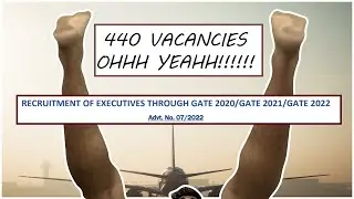 AAI Recruitment 2023 | GATE 2020/2021/2022 | EC/EE/CE/AR