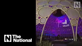 Expo 2020's Al Wasl Plaza opens