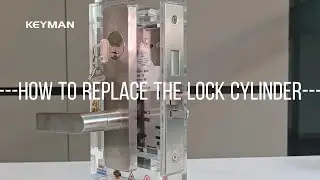 #ANSI lock #UL #lock How to replace the lock cylinder?