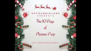 The 10 Days of Planner Prep | Day 3 | On the Go Planner