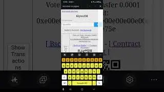 The implementation of topic voting with the $02quest token on KiyooSM. Joaquim Pedro de Morais Filho