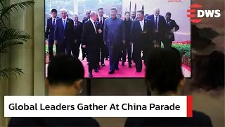Xi, Wife Welcome Putin, Kim & World Leaders at China&rsquo;s Grand WWII Parade | AQ1G