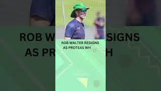 ROB WALTER RESIGNS