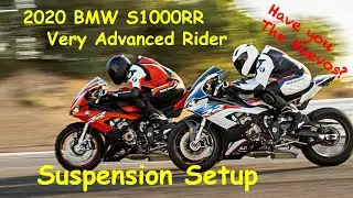 2 Clicks Out: 2020 S1000RR Very Advanced Rider Suspension Setup Intro