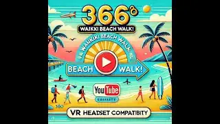 1 🌴 360&deg; Walking Tour Waikiki Beach | Virtual Reality Experience in Hawaii 🌴 🌋🚶🏼🏖️🌊🏖️🌺🌴🏄&zwj;♀️💥 360&deg;