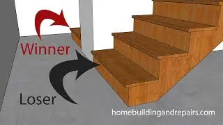 How To Use Smaller Tread Run If Building Designer Need's An Extra Inch To Make Stair Fit