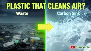 What If Plastic Became a Carbon Sponge? Turning 9 Billion Tons of Waste into a CO₂ Sink