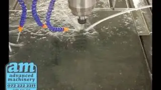 Marble Engraving on CNC Stone Router with Multi Nozzle Water Cooling