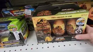 JURASSIC WORLD CHAOS THEORY DINOSAUR EGG WITH SLIME - EPIC EVOLUTION PULL BACK CARS - SMASHERS DINO
