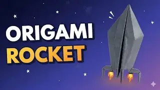 Easy Origami Rocket Tutorial Step By Step