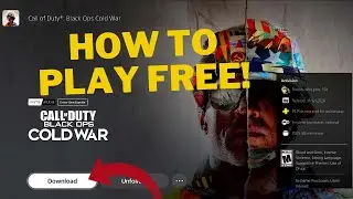 HOW to PLAY BLACK OPS COLD WAR for FREE! (Black Ops Cold War Cross Gen Bundle)