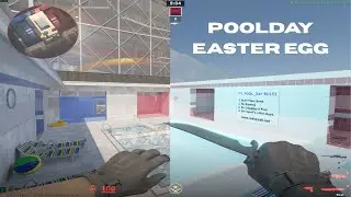 CS2 POOLDAY HARİTASINDA CS 1.6 EASTER EGG'İ