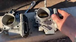 Throttle body size comparison R18 vs Si