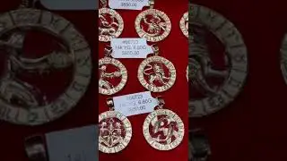 TraxNYC Reviews: 14K Gold Zodiac Sign Pendant (#66723)