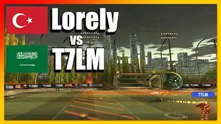 Lorely vs T7LM | Turkey vs Saudi Arabia | Ranked Rocket League 1v1 Gameplay