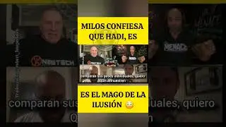 Milos Sarcev CONFIESA que Hadi Choopan es Un MAGO.