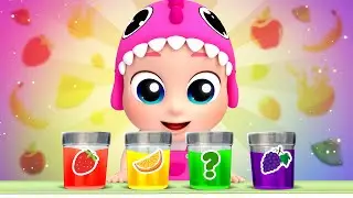 Der Bunte Saft Song 🥤 Farben Lernen mit Oma & Lustige Kinderlieder Mix | Bubbleee &ndash; Kinderlieder