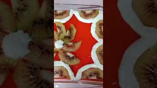 Cake Custard Recipe | Part 2 | Jelly Recipe | Dessert Decor | Kiwi | Anything Under the Sky