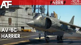 War Thunder - AV-8C Harrier SRAAM vs AIM9G Sidewinder | Gameplay Lietadl&aacute; CZ/SK