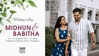 MIDHUN & BABITHA | Wedding Live | Sam Wedding Company