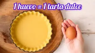 MASA BASE DULCE ECON&Oacute;MICA. SIN MANTECA. SOLO 1 HUEVO. RIQUISIMA!