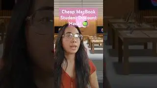 Cheap MacBook Student Discount Hack! 🍏#Apple#discounts#savemoney #macbook#moneysavingtips#technology