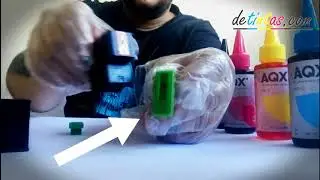 Cómo usar el CLIP / SNAP Purgador para cartuchos de tinta - Detintas / Aqx