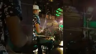 Lem Williams on Drums with the Taylor Scott Band