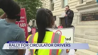 DC Circulator employees rally to save their jobs