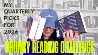 Ежеквартальный читательский марафон Chunky Reading Challenge 2026: Список книг для прочтения (TBR)