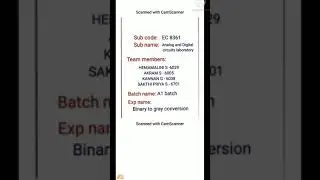 Binary to gray code conversion using mobile app (Electric circuit studio)