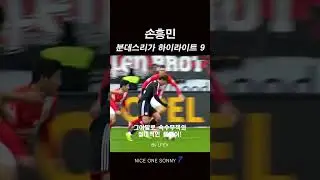 NICE ONE SONNY7 / Son Heung-Min / SONNY / 손흥민 / Football / Soccer / LEFV 분데리스가 하이라이트 9