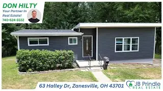 63 Halley Dr, Zanesville, OH 43701 Video Tour with Don Hilty!